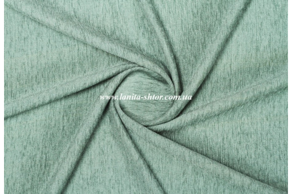 Шторы шенилл бирюзовые М12-1136