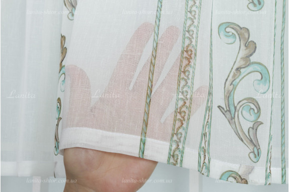 Арка юбка лен ZA-8229 0,83м/6,0м