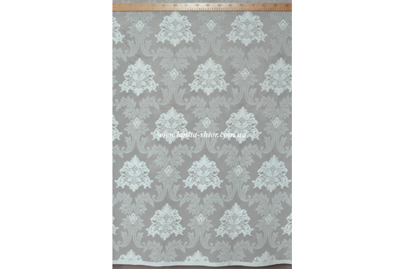 Тюль жаккард корона Woska D-24-21 Тюль жаккард корона Woska D-24-21