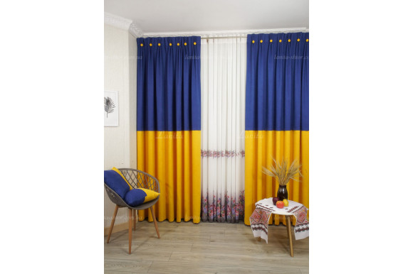 Готовые шторы комби Juvena GS-8431 2,50м/2*2,50м