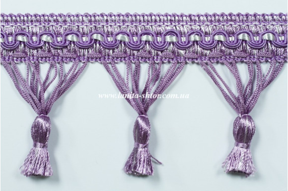 Бахрома для штор BMK сиреневая