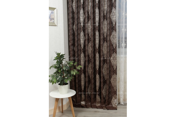 Шторы корона жаккард Bohemia SG-7633