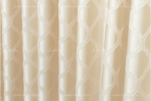 Готові штори жакард-сатин Dupont GS-8033 2,62м/2*2,0м
