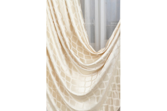 Готові штори жакард-сатин Dupont GS-8033 2,62м/2*2,0м