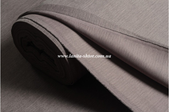 Штора Лен дымчато-розовая Mussa BS3119