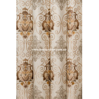 Шторы лен корона Crown SL-788