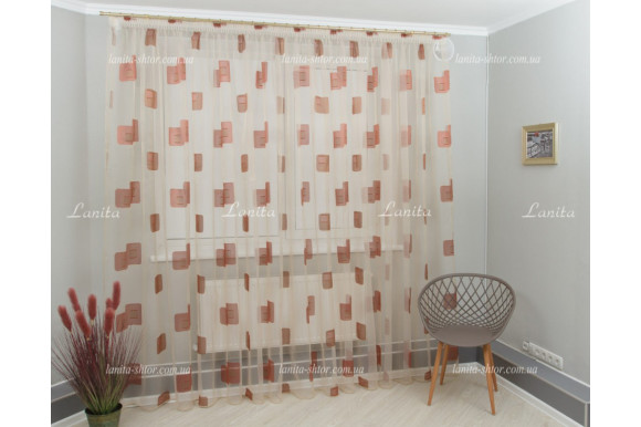 Тюль органза Mexx TOG1-1326 Тюль органза Mexx TOG1-1326