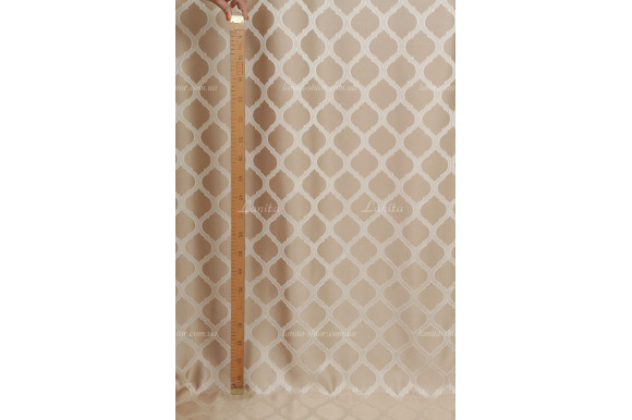 Готові штори жакард-сатин Dupont GS-8034 2,62м/2*2,0м