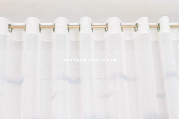 Тюль креп-шифон компаньйон Venza TCK-1258