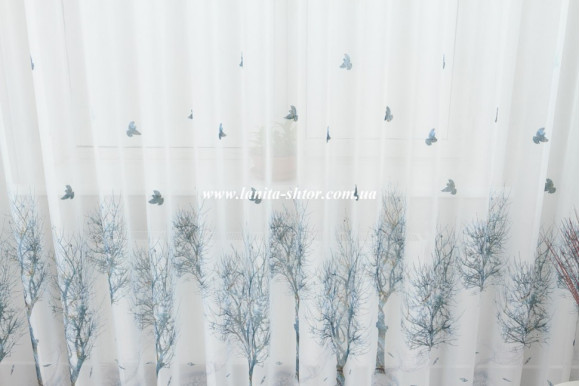 Тюль креп-шифон компаньйон Venza TCK-1258