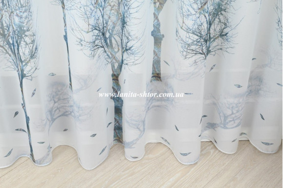 Тюль креп-шифон компаньйон Venza TCK-1258