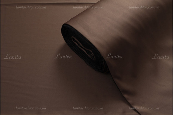 Штори блекаут коричневий Elis SB-1638