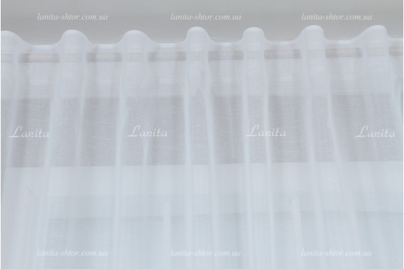 Готовый тюль лен-жаккард Cindy GT-02149 2,50м/3,80м