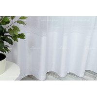 Готовый тюль лен-жаккард Cindy GT-02149 2,50м/3,80м