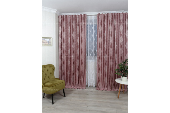 Штори корона жаккард Bohemia SG-7635