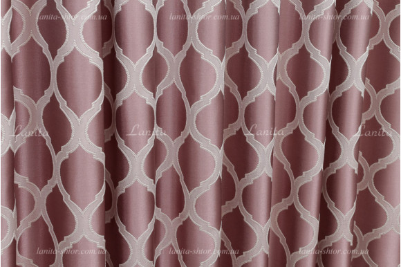 Готові штори жакард-сатин Dupont GS-8035 2,62м/2*2,0м