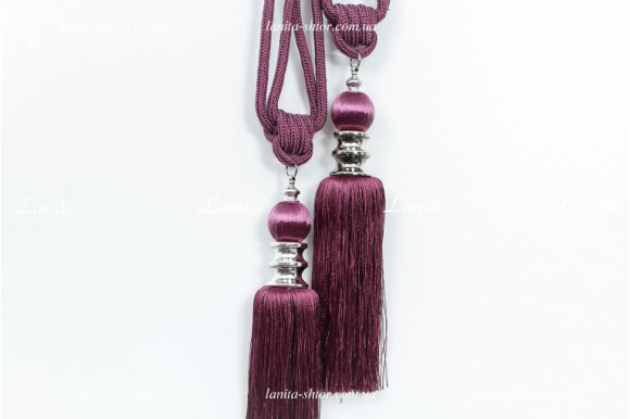 Китиці для штор KHD-6750 фіолетові