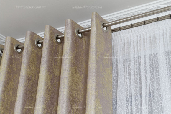 Готовые шторы жаккард Foreo GS-7836 2,50м/2*2,0м