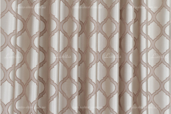 Готові штори жакард-сатин Dupont GS-8036 2,62м/2*2,0м