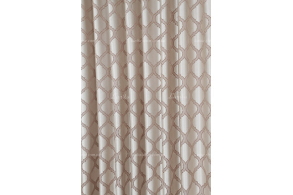 Готові штори жакард-сатин Dupont GS-8036 2,62м/2*2,0м