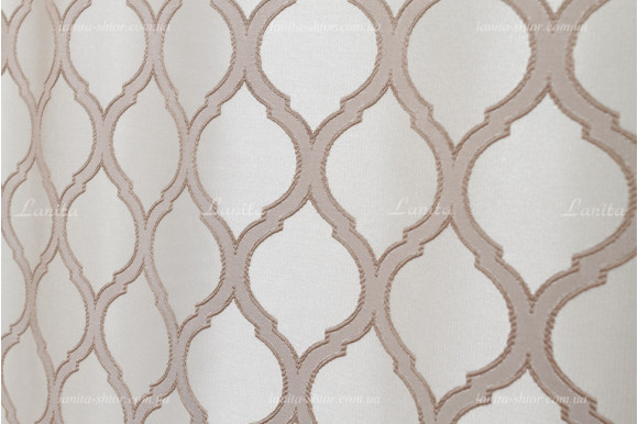 Готові штори жакард-сатин Dupont GS-8036 2,62м/2*2,0м