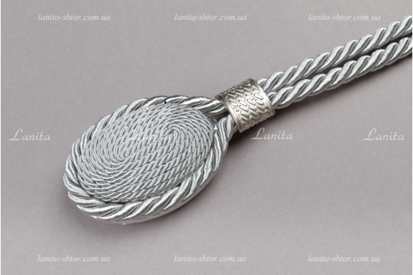 Магнит для штор Джут 7937 светло-серый Магнит для штор Джут 7937 светло-серый