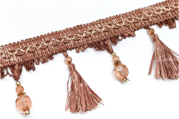 Бахрома для штор BHB коричнева