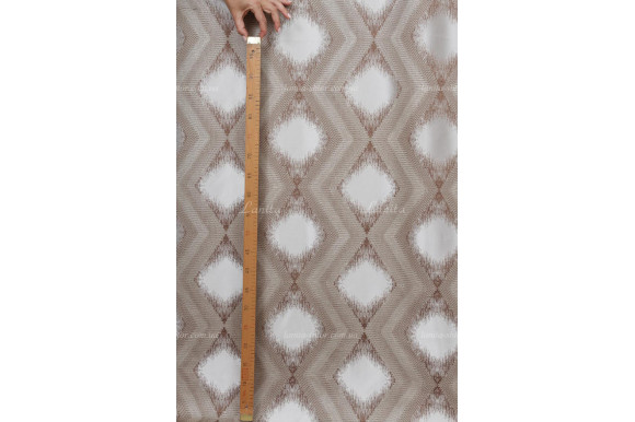 Готові штори сатин-жаккард Marvis GS-8140 2,68м/2*2,0м