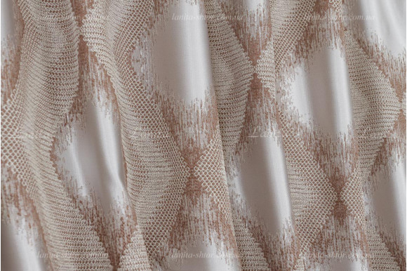 Готові штори сатин-жаккард Marvis GS-8140 2,68м/2*2,0м