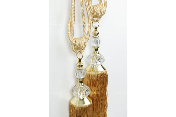 Китиці для штор KMW-8240 золотисті