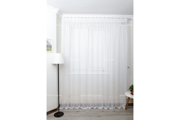 Шифон білий ST1-1