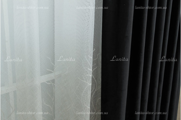 Шторы микробархат Veronica SMB-1763