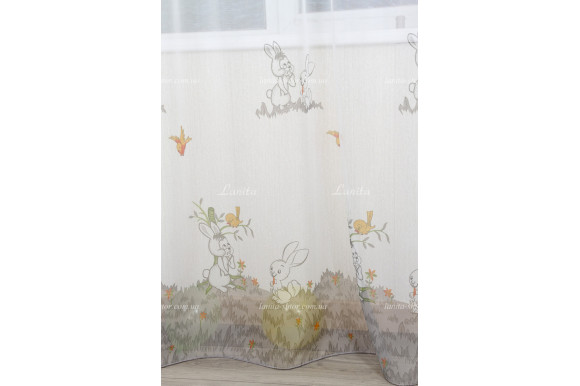 Тюль в дитячу Birds-07