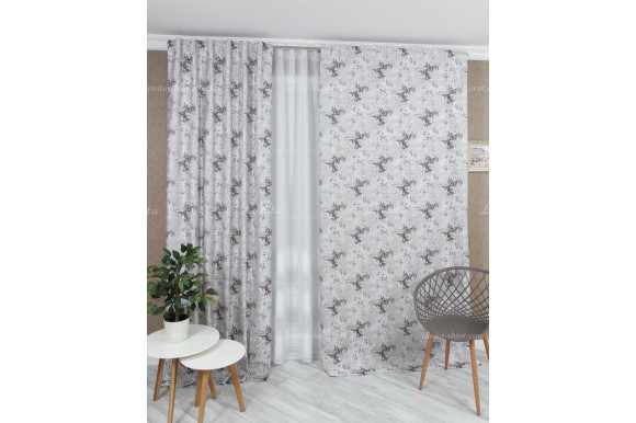 Готові штори жакард Marion GS-7643 2,65м/2*1,5м