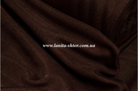 Тканина мішковина тонка К014 венге