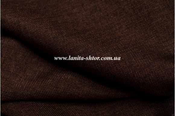 Тканина мішковина тонка К014 венге