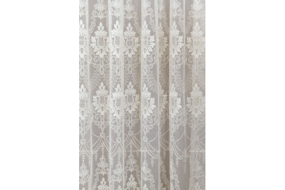 Тюль фатин с вышивкой Delice TFV-7645 Тюль фатин с вышивкой Delice TFV-7645