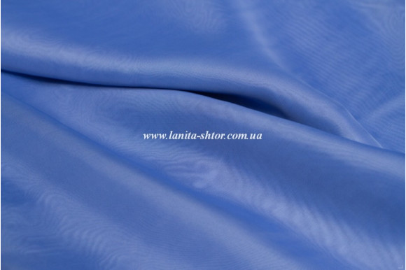 Шифон синий Т-48