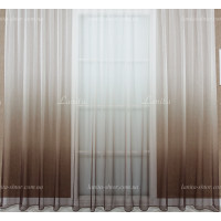 Тюль мікросітка льон омбре Anita TSL-2160