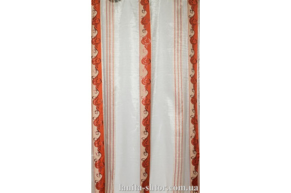 Тюль В239-8+9 відріз 3м