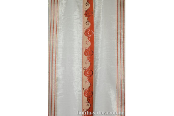 Тюль В239-8+9 відріз 3м