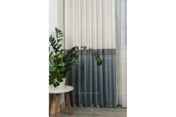 Штори жакард з купоном Ameli SGZ-8248