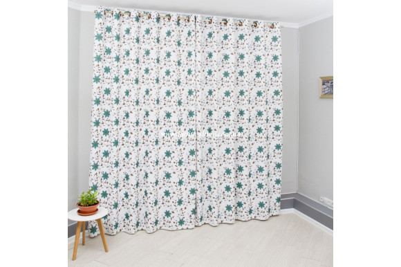 Штори мікровелюр компаньйон Venza TCK-1268