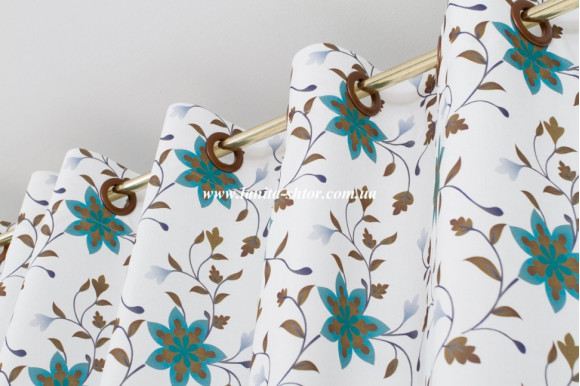 Штори мікровелюр компаньйон Venza TCK-1268