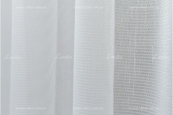 Готовый тюль микросетка лен GT-7649 2,50м/6,0м