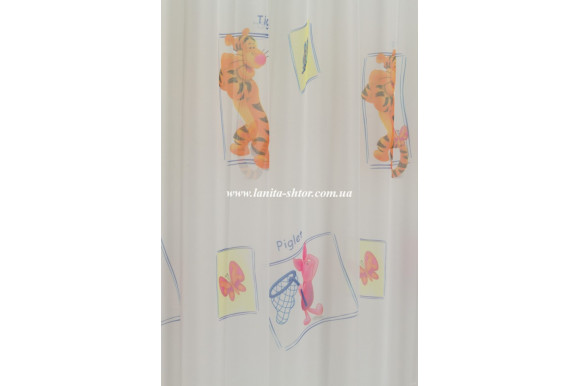 Тюль для дитячої Вінні-Пух 2,55/3 Тюль для дитячої Вінні-Пух 2,55/3