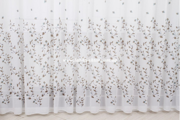 Тюль креп-шифон компаньйон Venza TCK-1268 Тюль креп-шифон компаньйон Venza TCK-1268