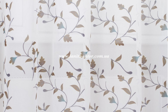 Тюль креп-шифон компаньйон Venza TCK-1268 Тюль креп-шифон компаньйон Venza TCK-1268