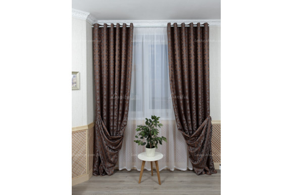 Шторы жаккард хамелеон Kevyn SGH-1840