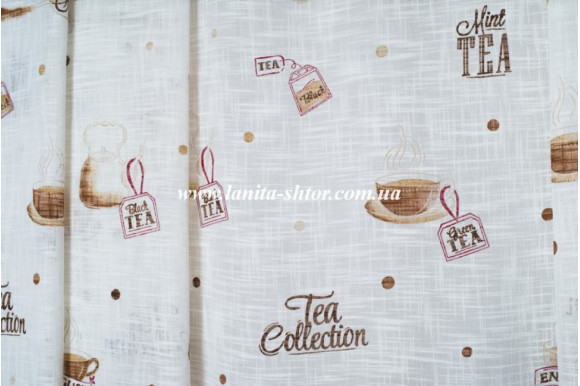 Тюль под лен Tea Collection К-078